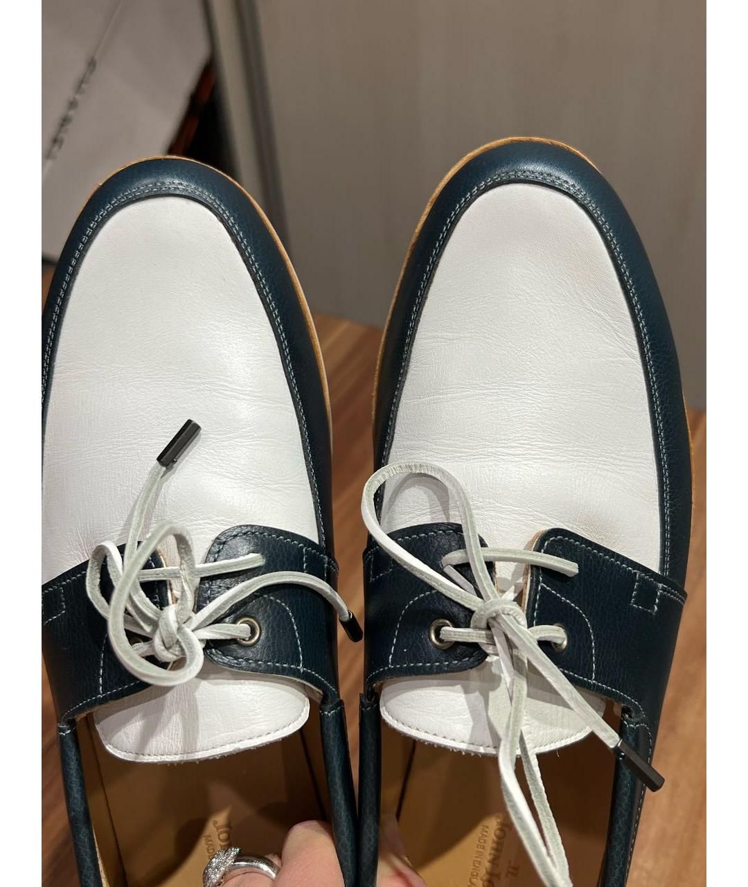 JOHN LOBB Мульти кожаные мокасины, фото 5