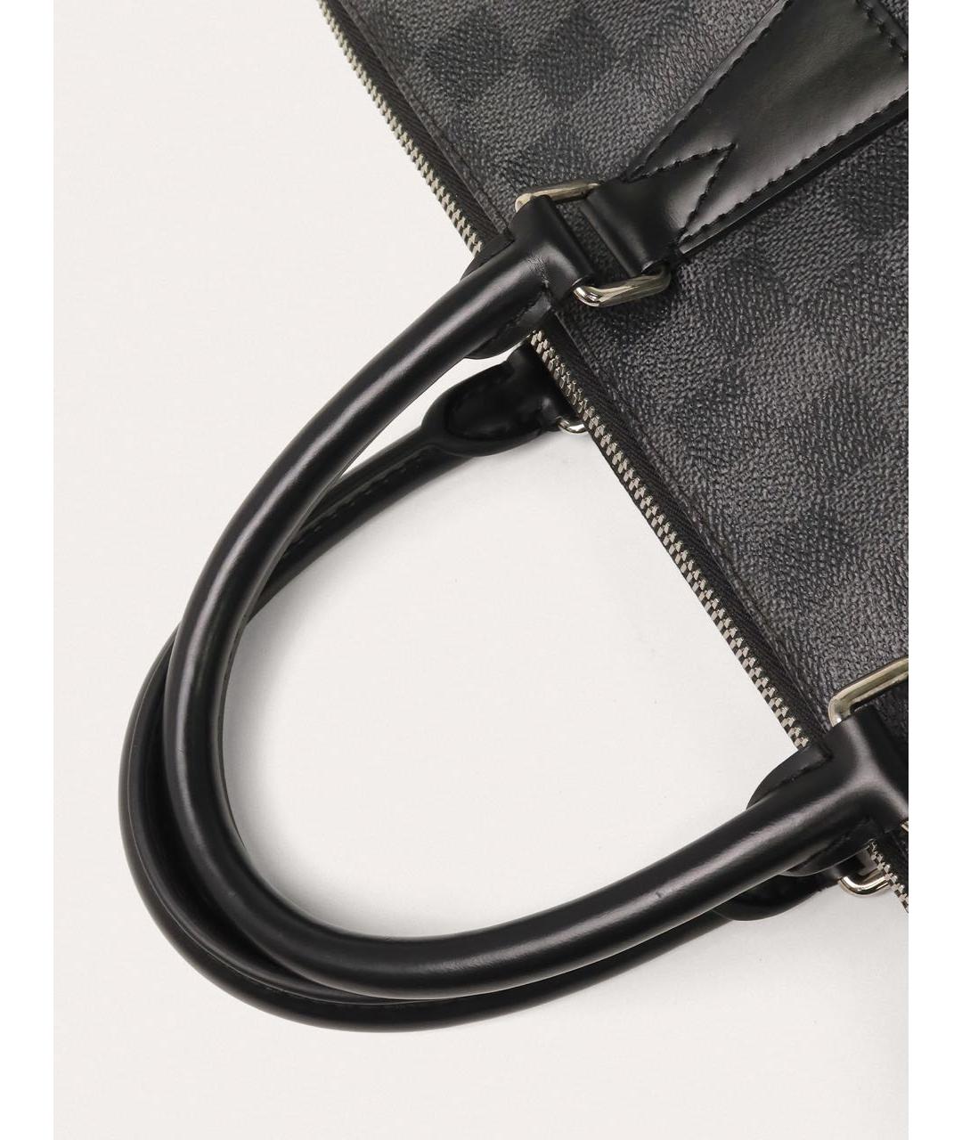 LOUIS VUITTON Черный портфель, фото 6