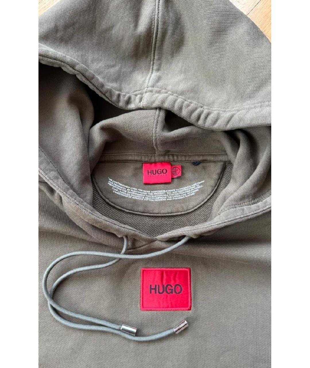HUGO Хаки хлопковый спортивные костюмы, фото 6