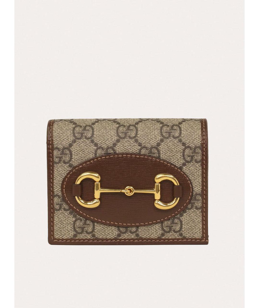 GUCCI Коричневый кошелек, фото 9