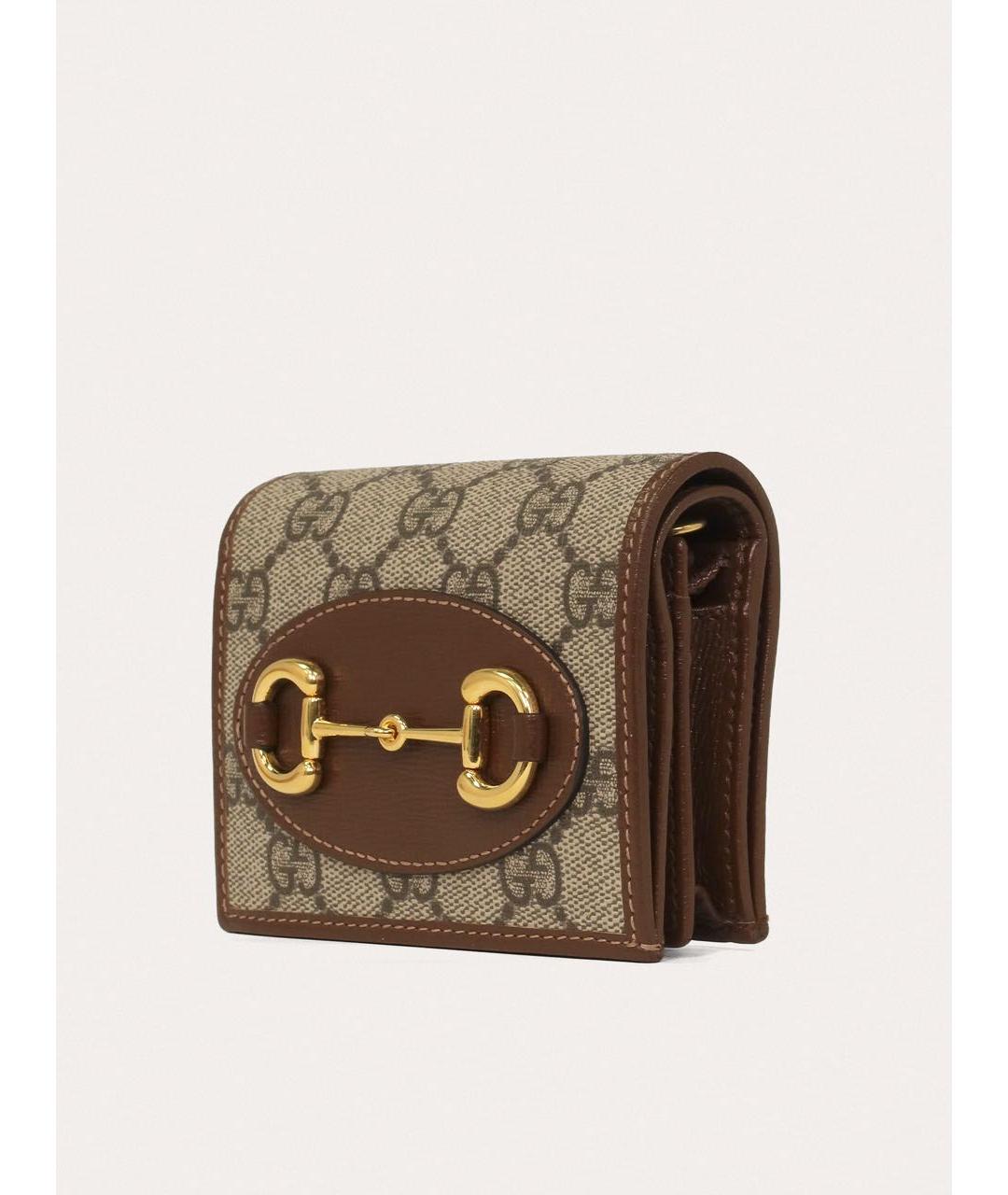 GUCCI Коричневый кошелек, фото 2