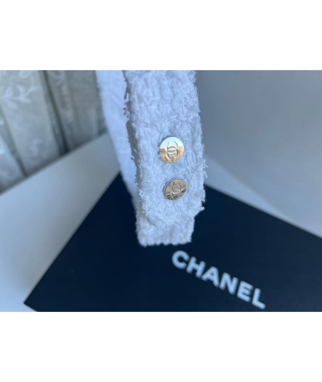 CHANEL Белая кепка, фото 5