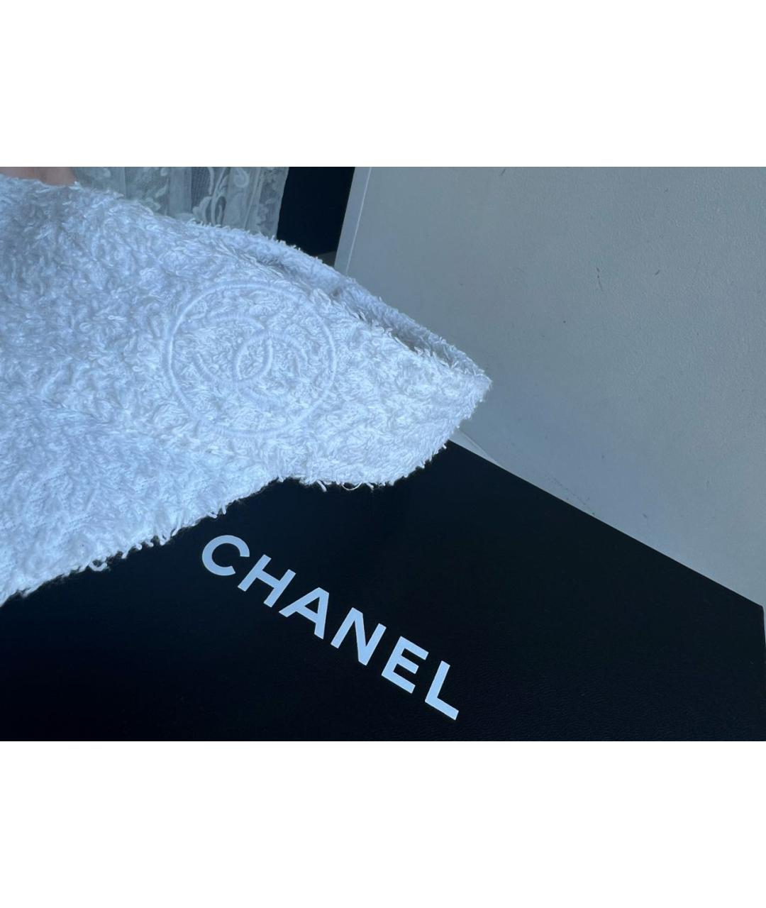 CHANEL Белая кепка, фото 3