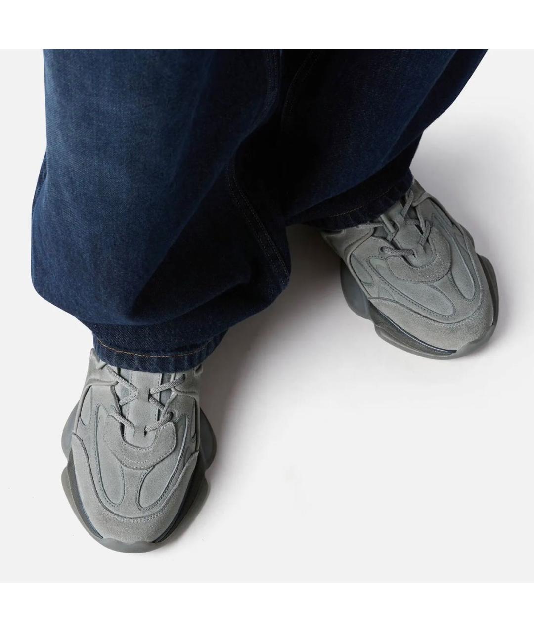 AXEL ARIGATO Серые замшевые низкие кроссовки / кеды, фото 5