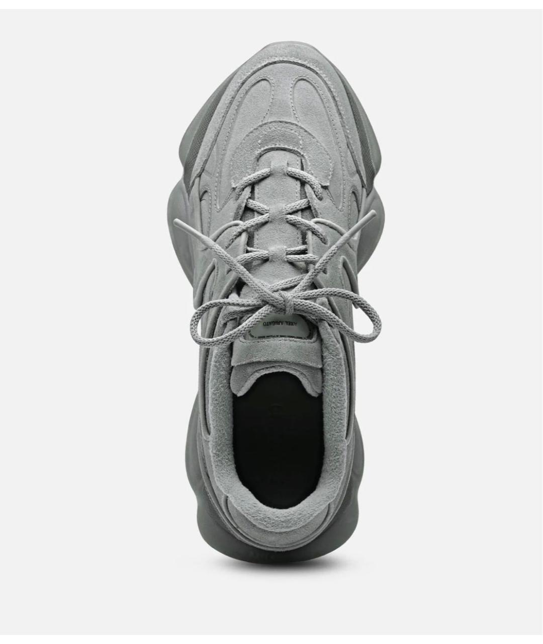 AXEL ARIGATO Серые замшевые низкие кроссовки / кеды, фото 3