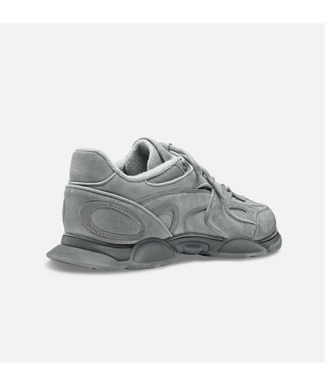 AXEL ARIGATO Серые замшевые низкие кроссовки / кеды, фото 4