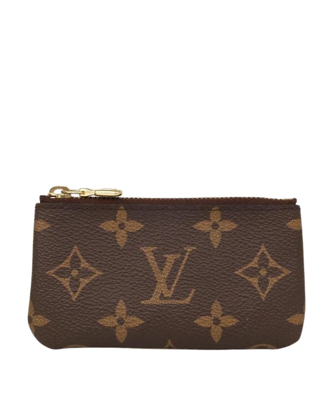 LOUIS VUITTON Коричневая ключница, фото 1