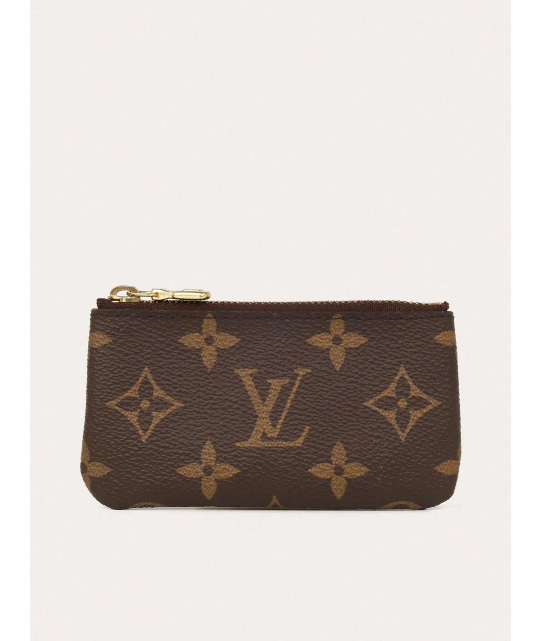 LOUIS VUITTON Коричневая ключница, фото 7