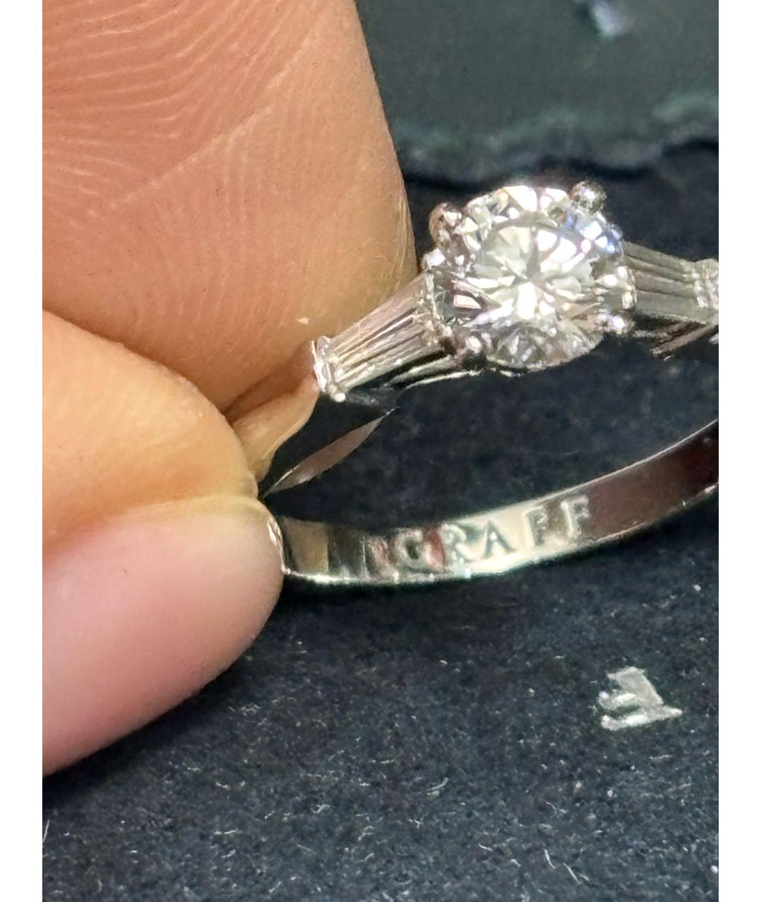 GRAFF Серебряное кольцо из белого золота, фото 2