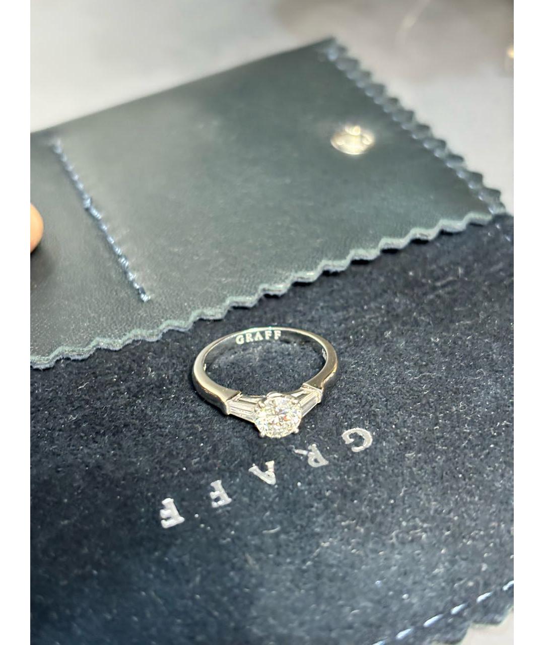 GRAFF Серебряное кольцо из белого золота, фото 5