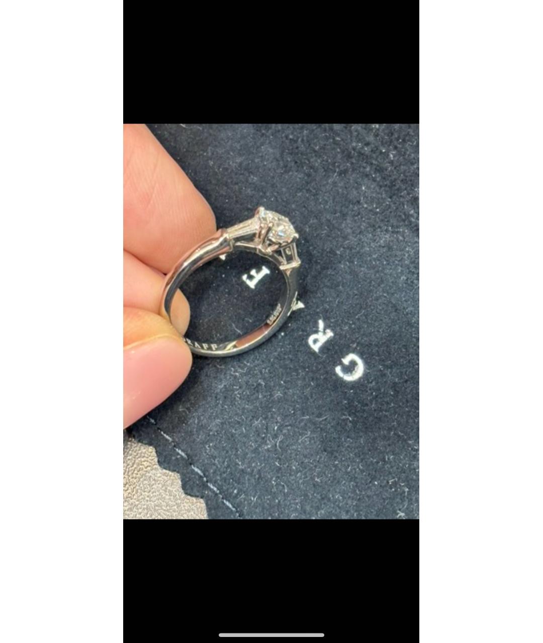 GRAFF Серебряное кольцо из белого золота, фото 7