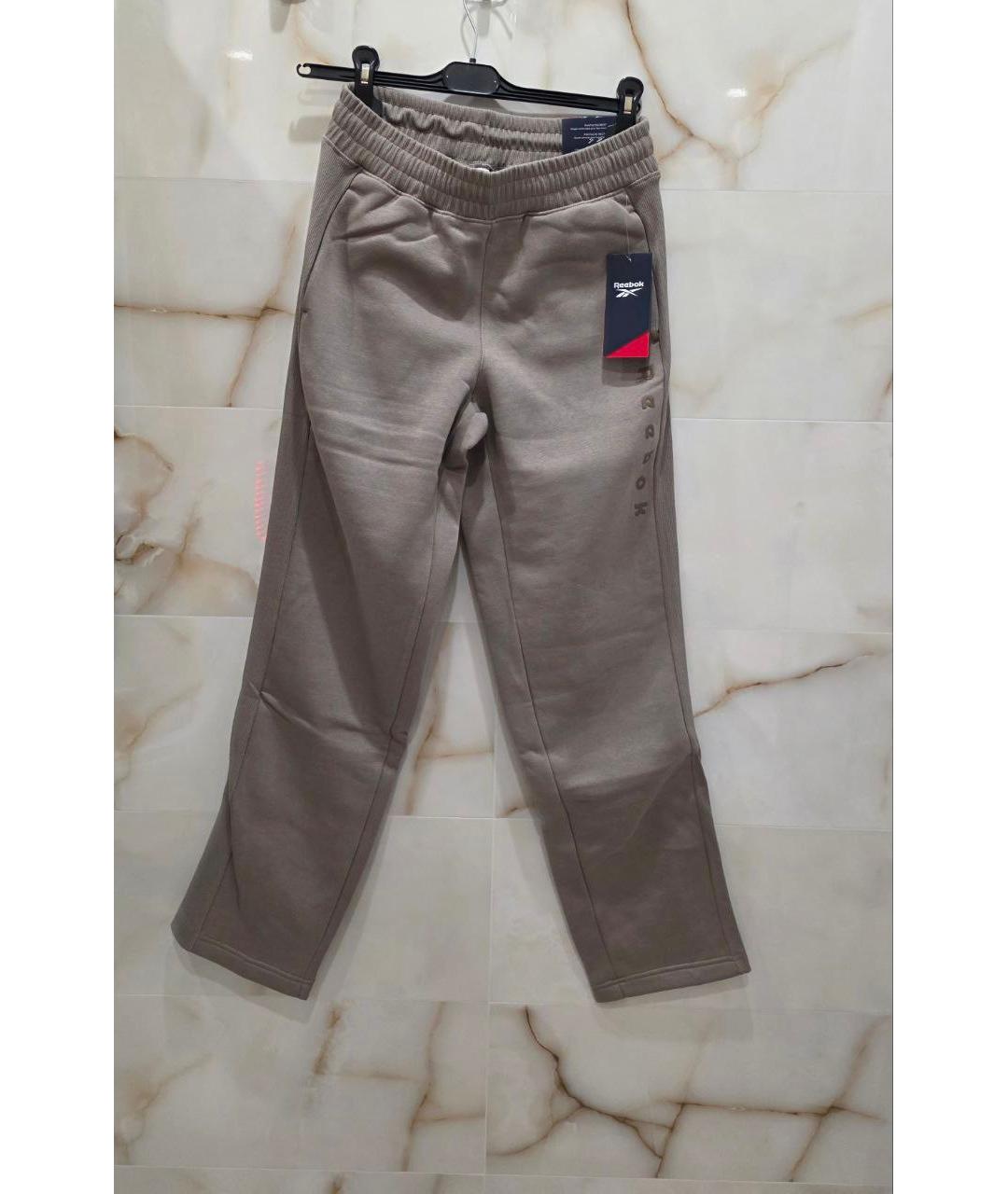 REEBOK Серый хлопковый спортивные костюмы, фото 4