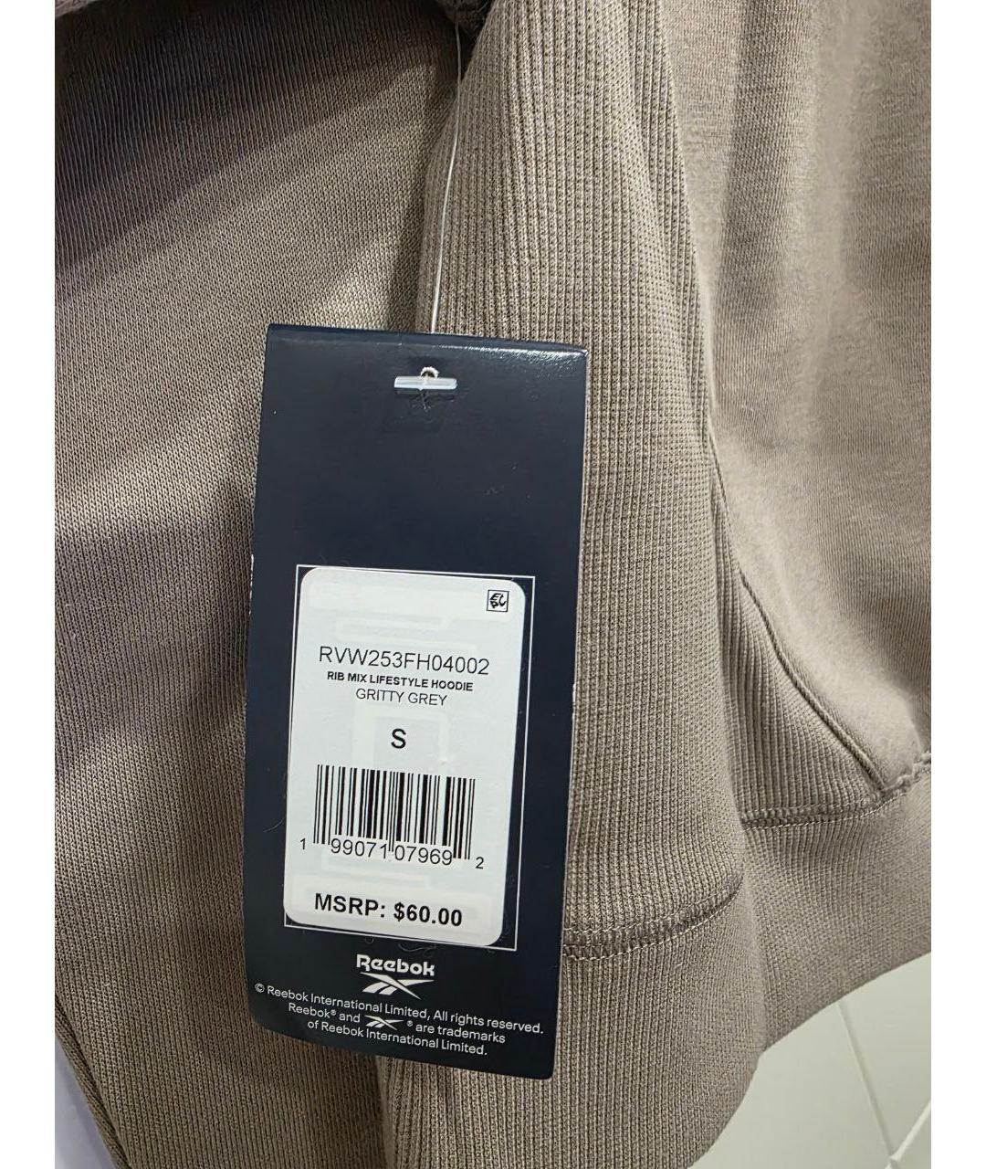REEBOK Серый хлопковый спортивные костюмы, фото 9
