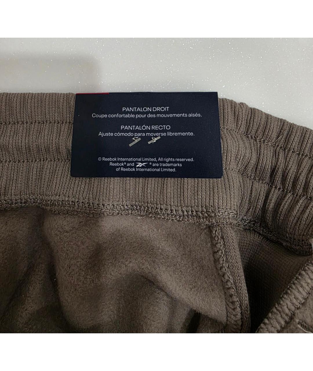 REEBOK Серый хлопковый спортивные костюмы, фото 6