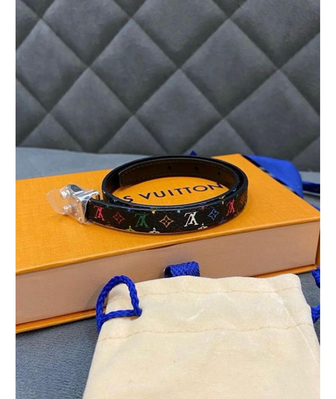 LOUIS VUITTON Мульти кожаный браслет, фото 2