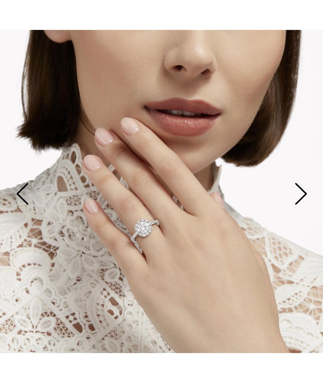 GRAFF Серебряное кольцо из белого золота, фото 2