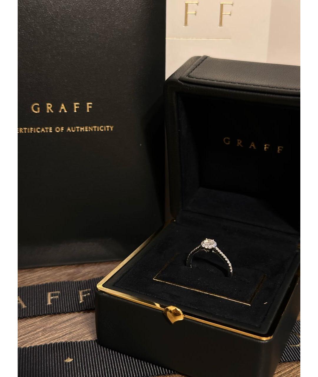 GRAFF Серебряное кольцо из белого золота, фото 3