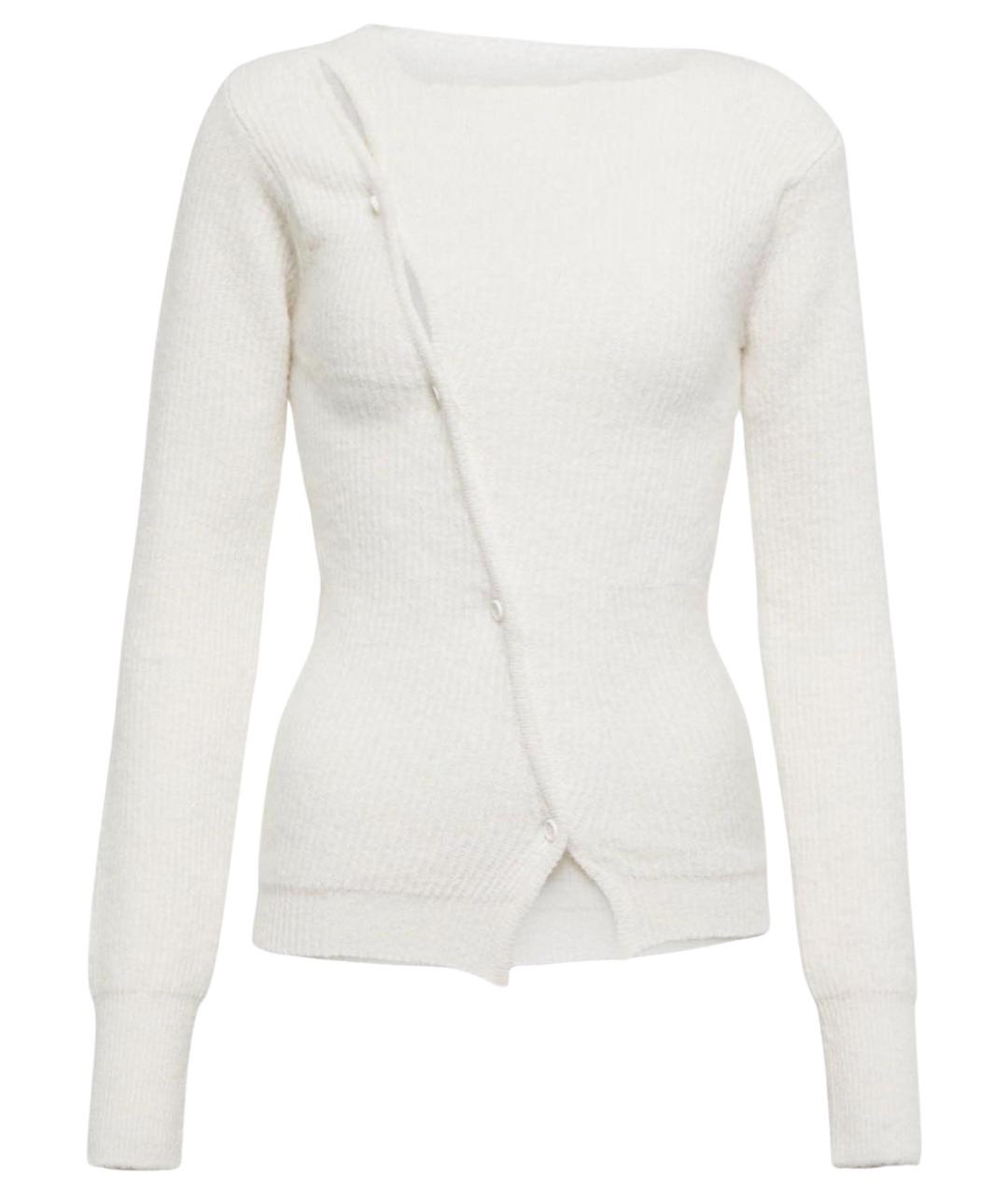 JACQUEMUS Белый шерстяной джемпер / свитер, фото 1