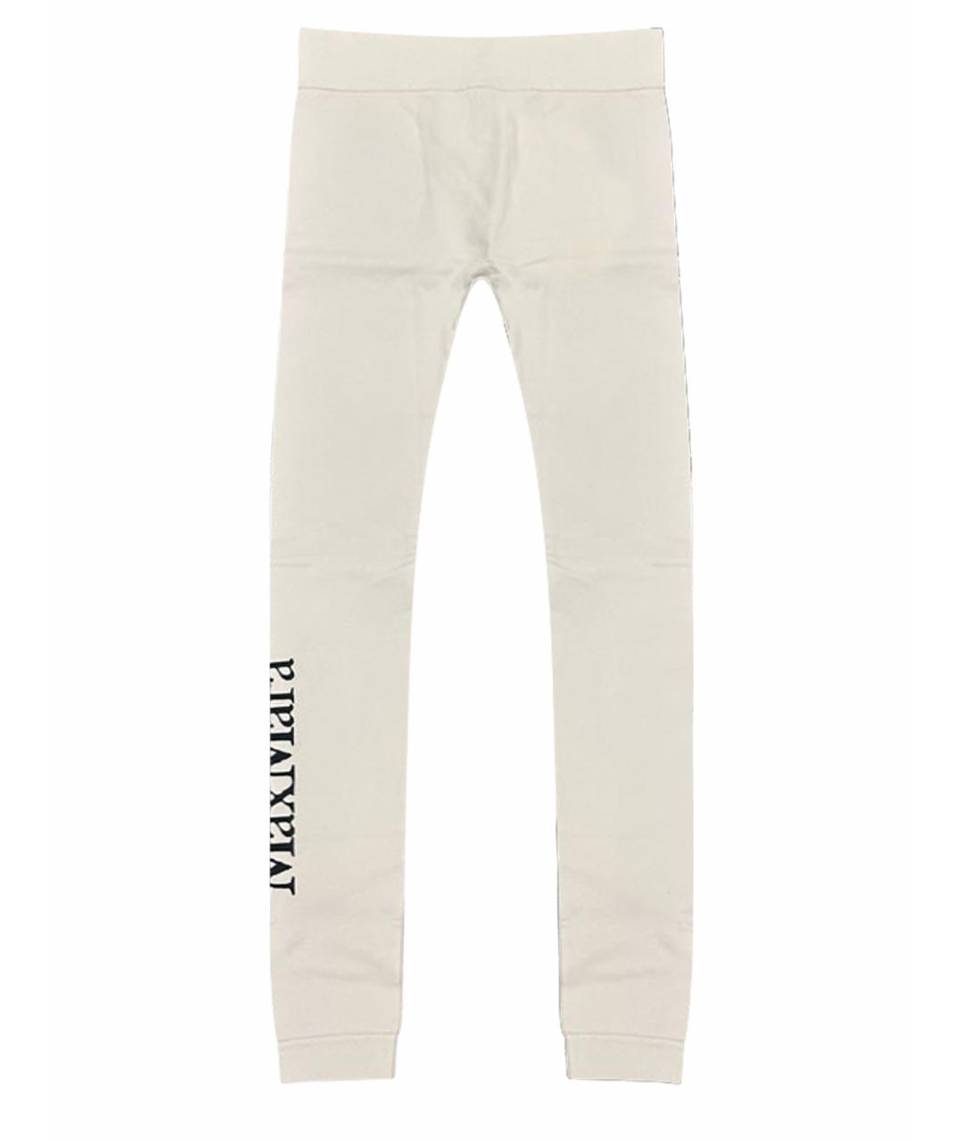 'S MAX MARA Бежевые синтетические леггинсы и велосипедки, фото 1