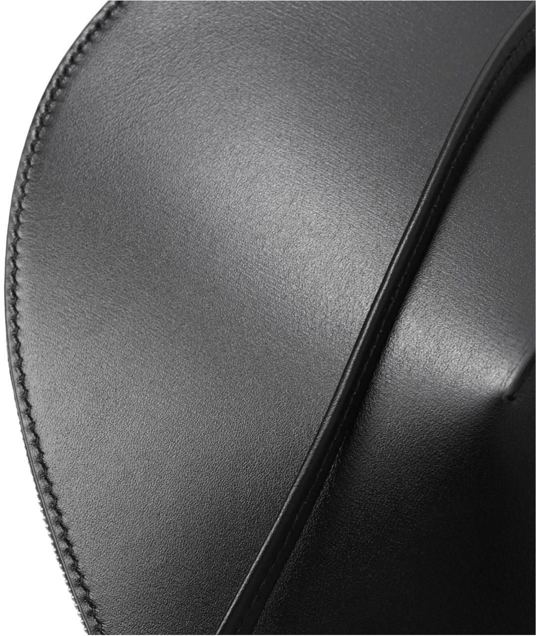 ALAIA Черная кожаная сумка через плечо, фото 2