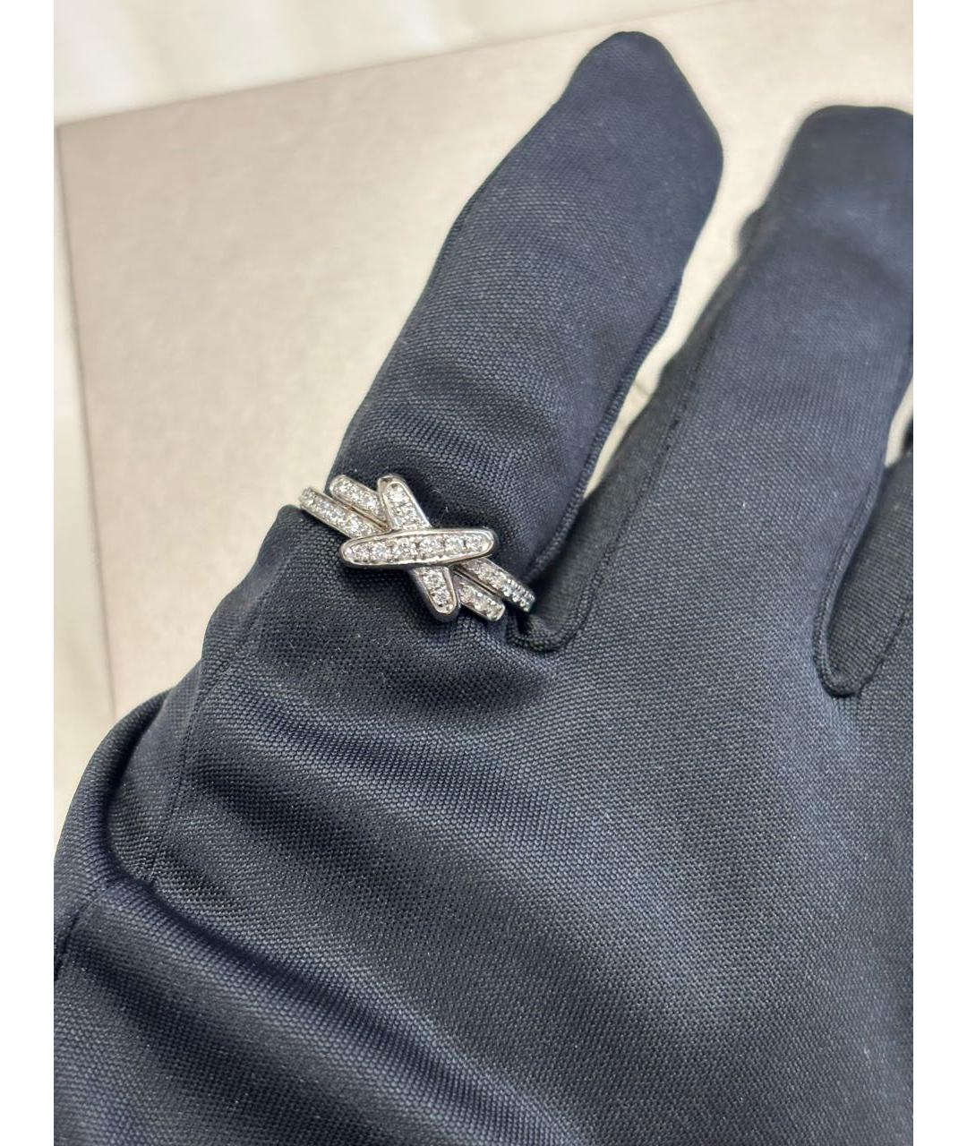 CHAUMET Серебряное кольцо из белого золота, фото 3
