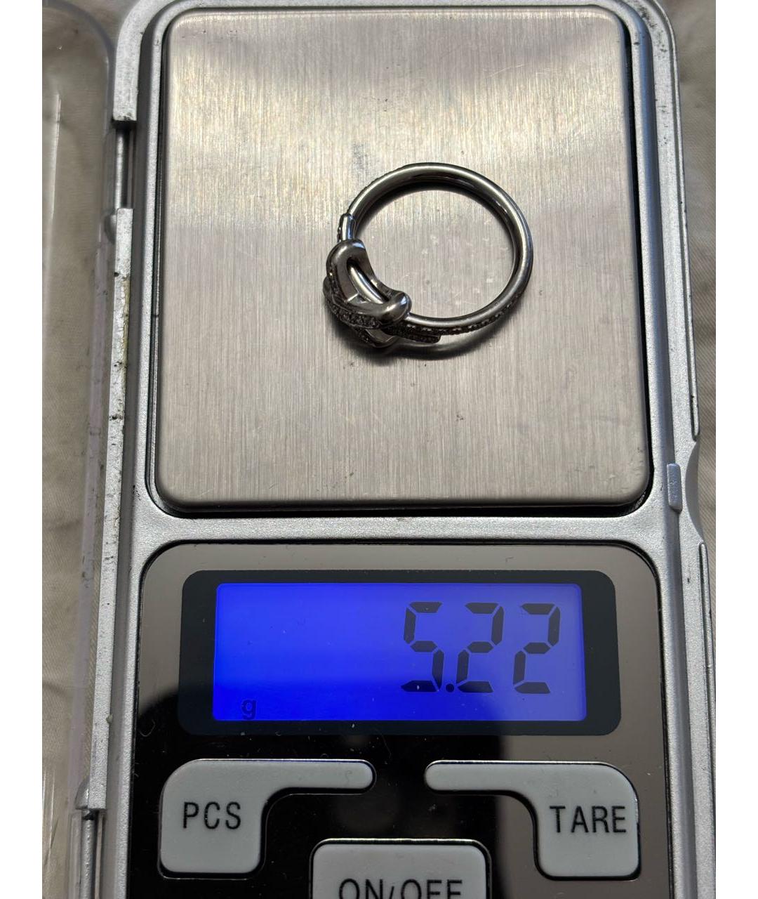 CHAUMET Серебряное кольцо из белого золота, фото 2