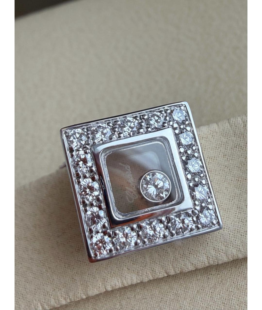 CHOPARD Серебряные серьги из белого золота, фото 6