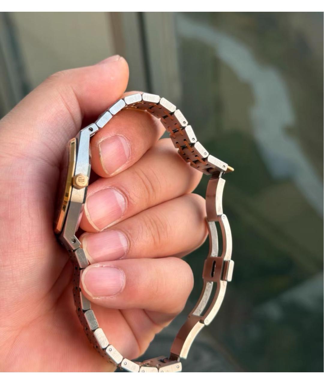 Audemars Piguet Белые часы из розового золота, фото 3