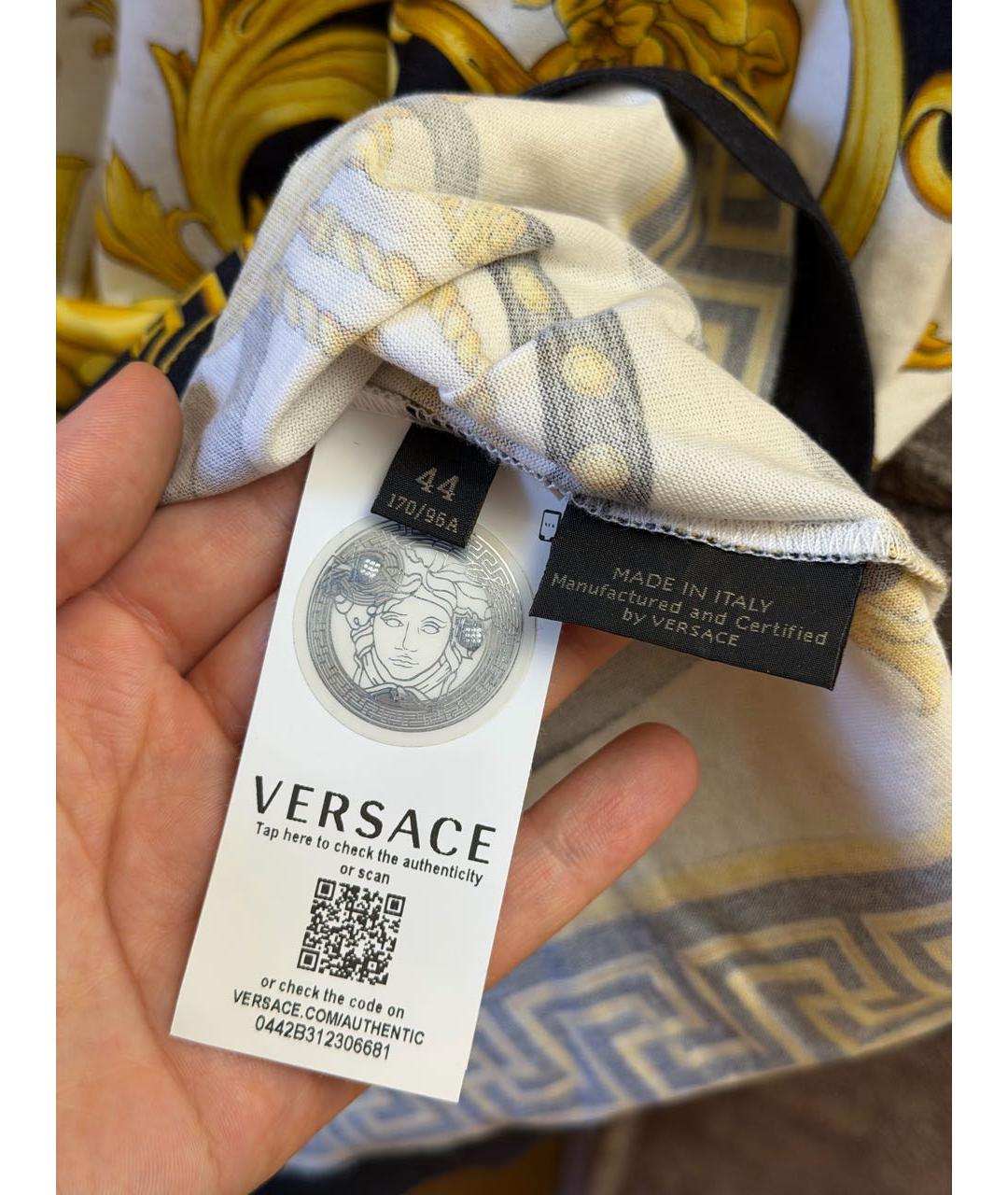 VERSACE Мульти футболка, фото 4
