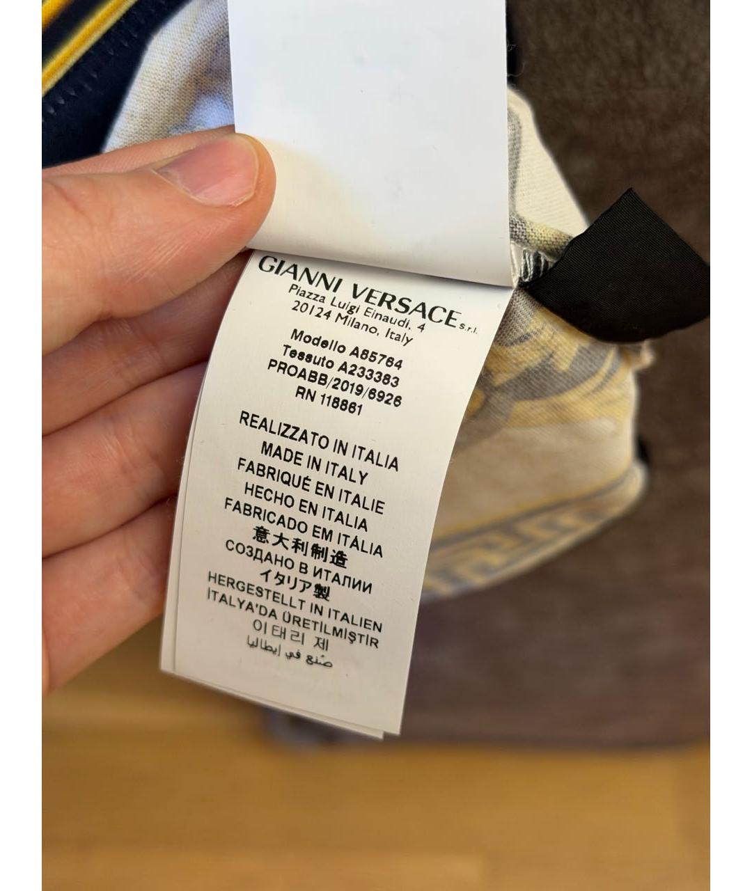 VERSACE Мульти футболка, фото 5