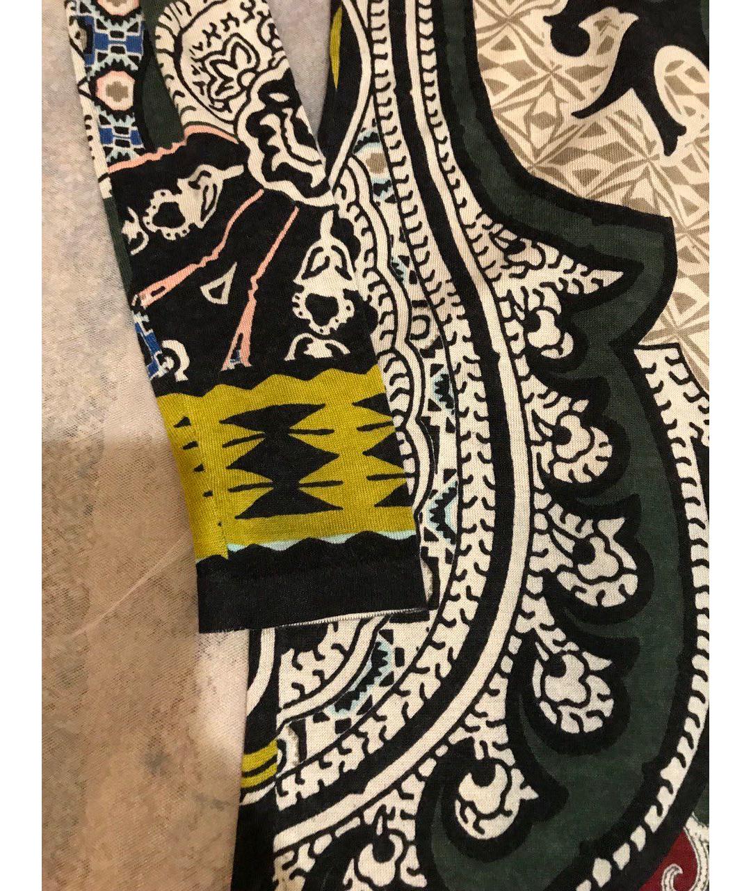 ETRO Мульти кашемировое повседневное платье, фото 2