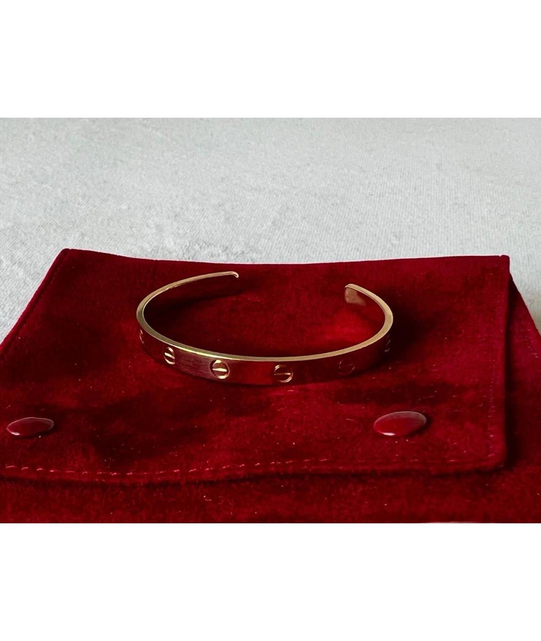 CARTIER Золотой браслет из желтого золота, фото 5