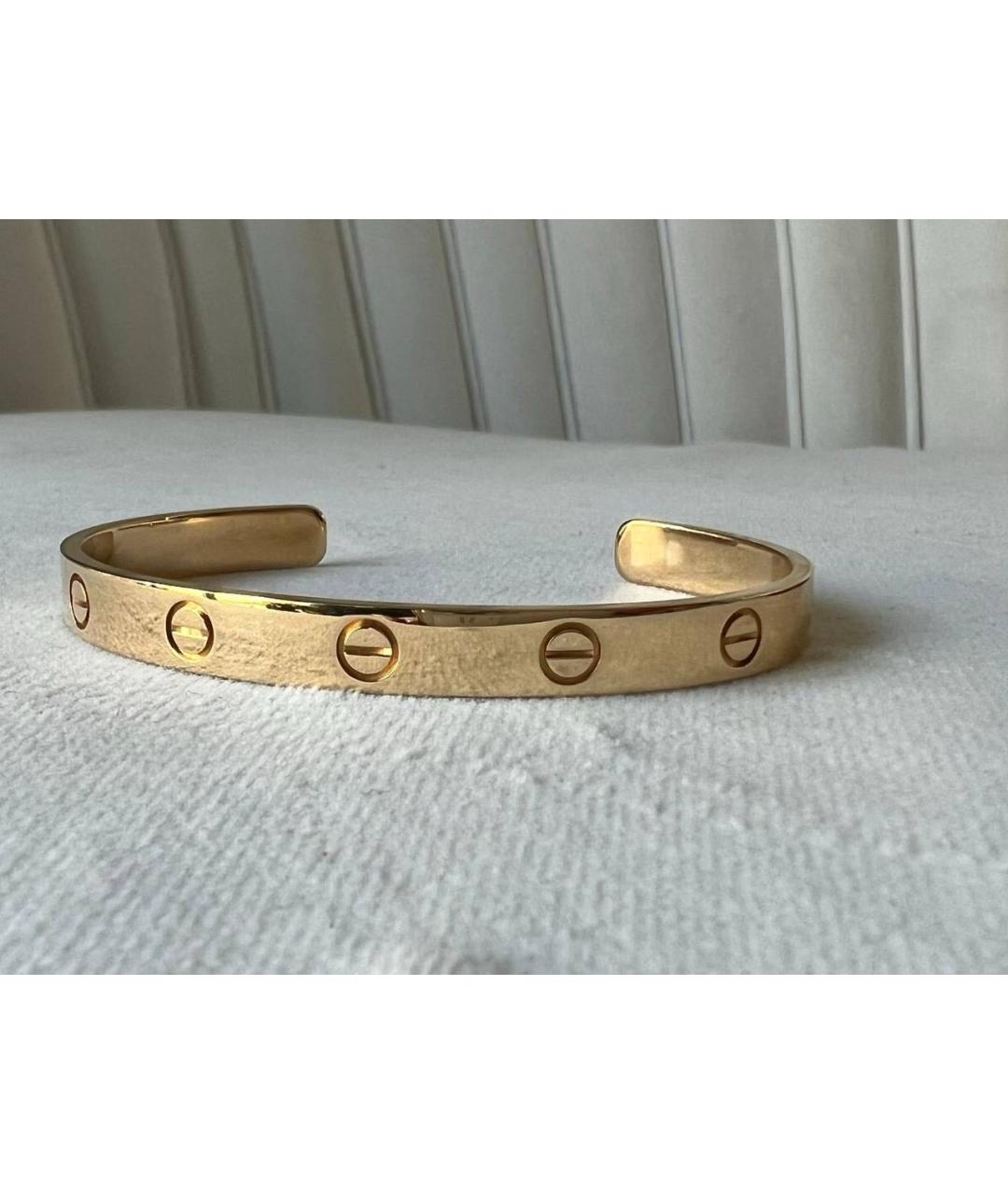 CARTIER Золотой браслет из желтого золота, фото 3
