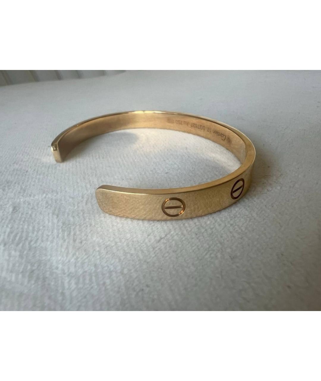 CARTIER Золотой браслет из желтого золота, фото 6