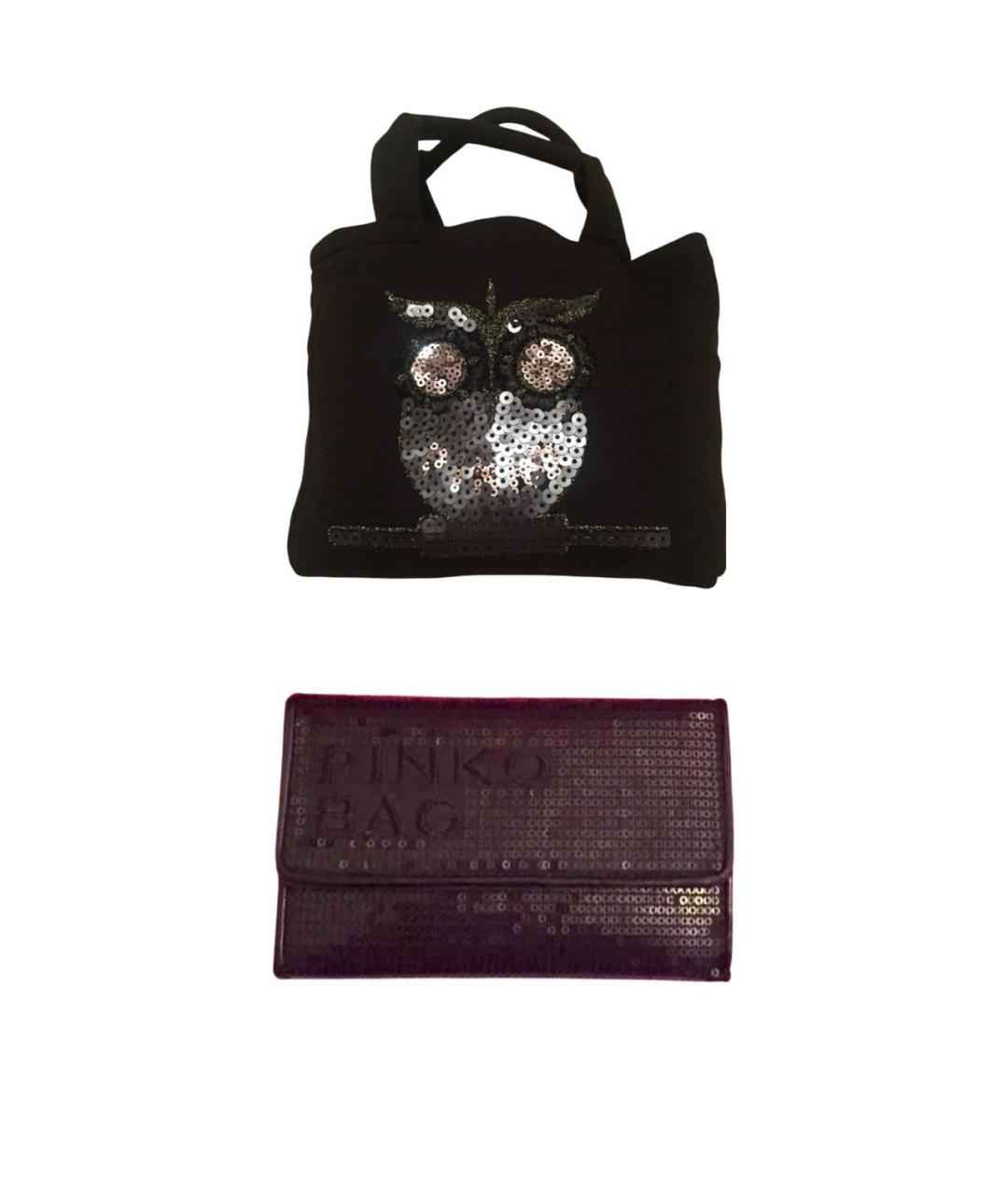 PINKO KIDS Черная сумка, фото 1