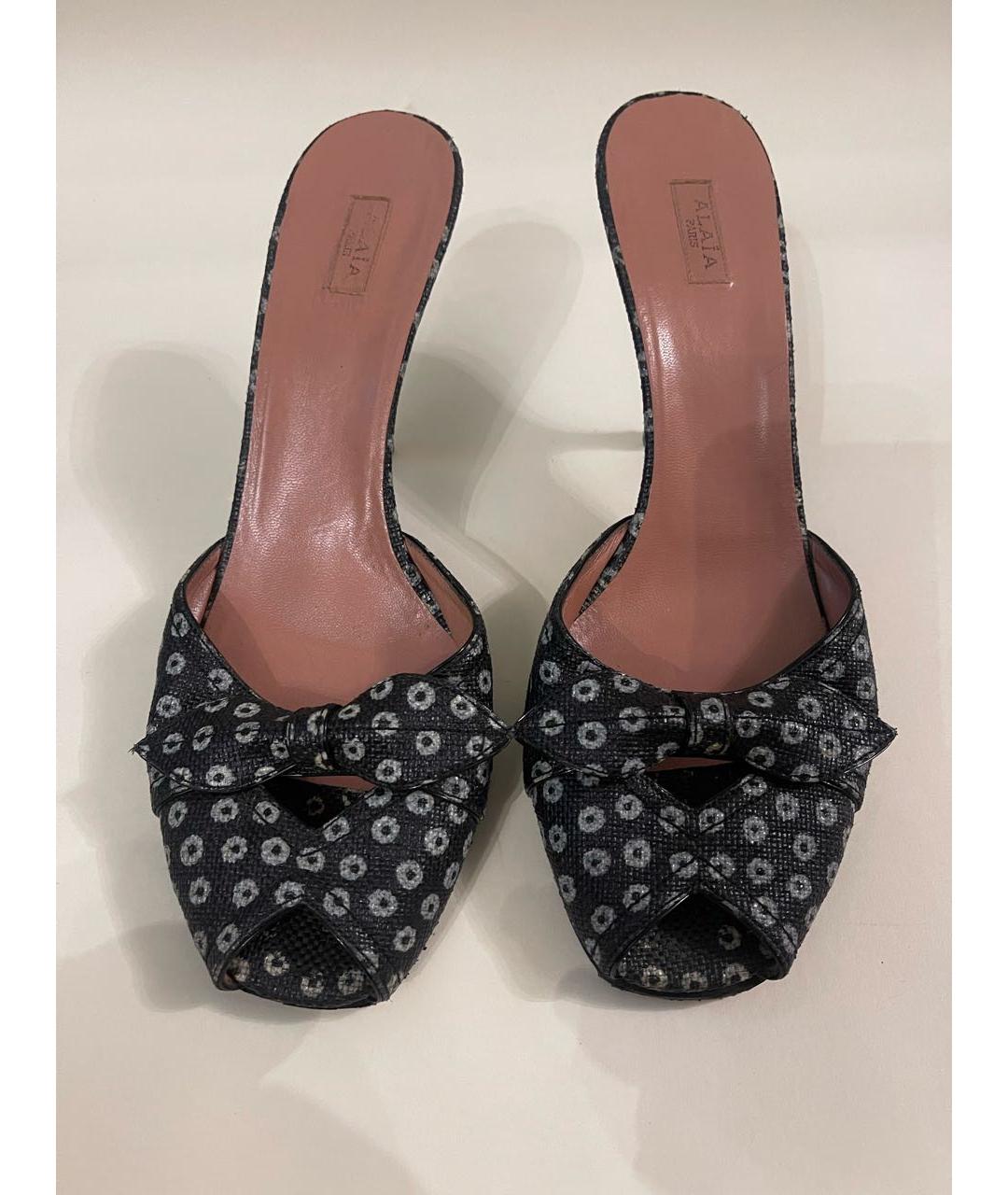 ALAIA Черные мюли, фото 3