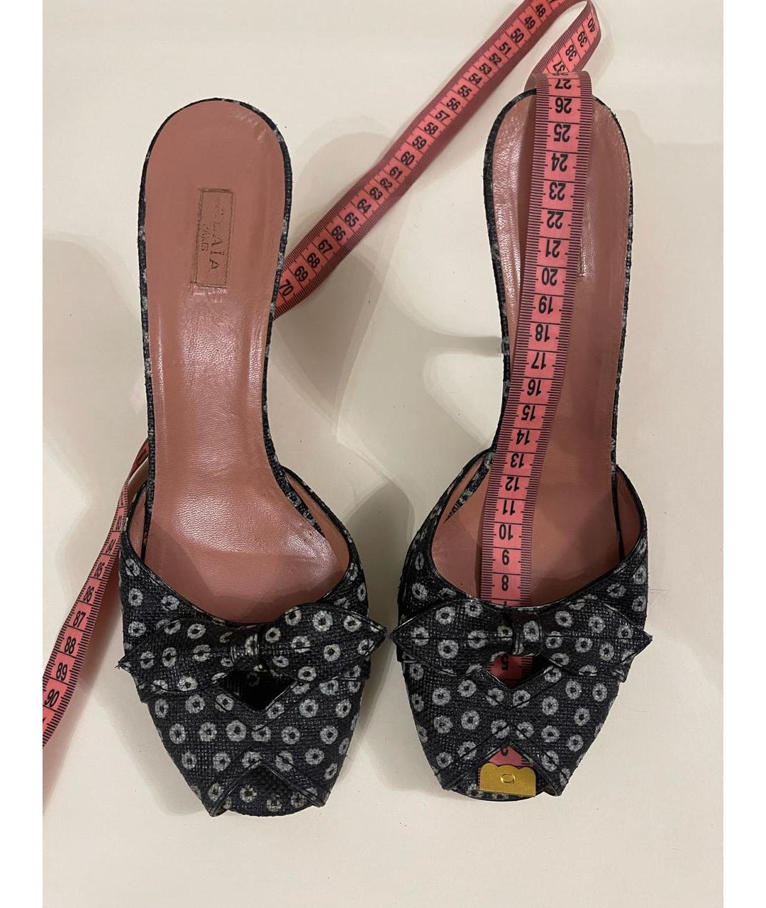 ALAIA Черные мюли, фото 7