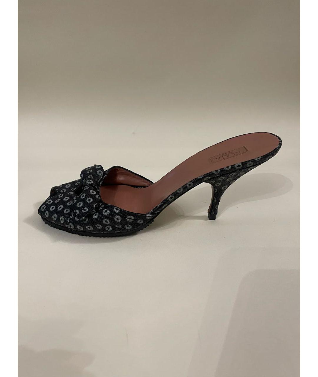 ALAIA Черные мюли, фото 8