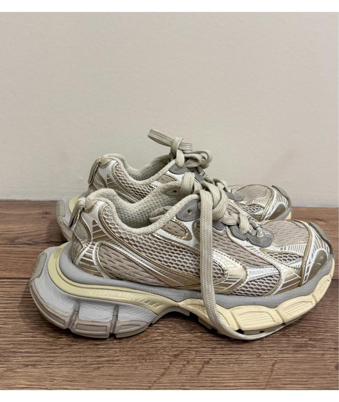BALENCIAGA Серые кроссовки, фото 7