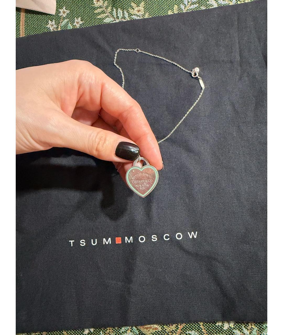 TIFFANY&CO Серебряное серебряное колье, фото 2