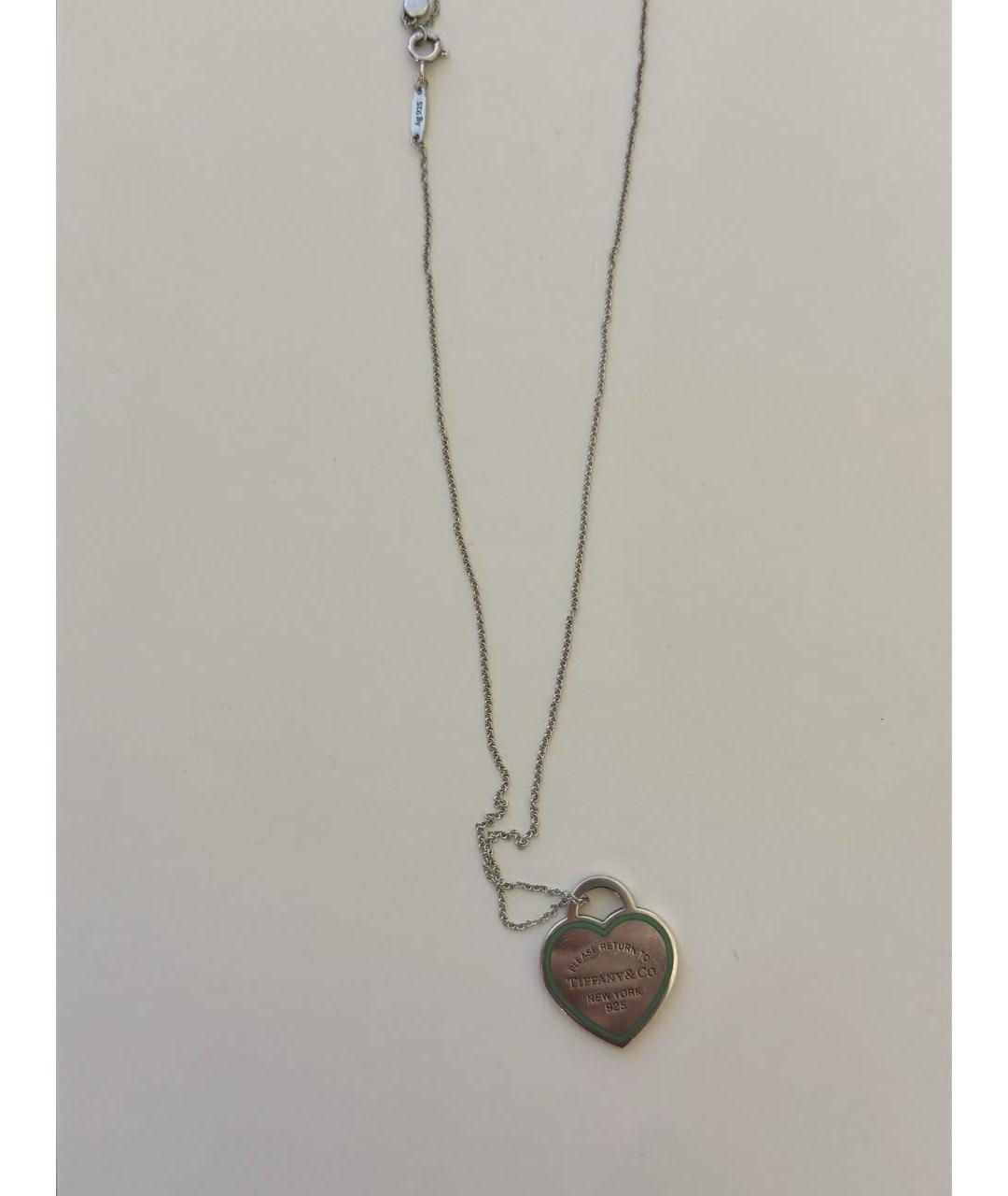 TIFFANY&CO Серебряное серебряное колье, фото 3