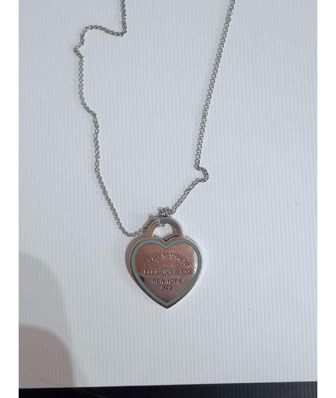 TIFFANY&CO Серебряное серебряное колье, фото 5