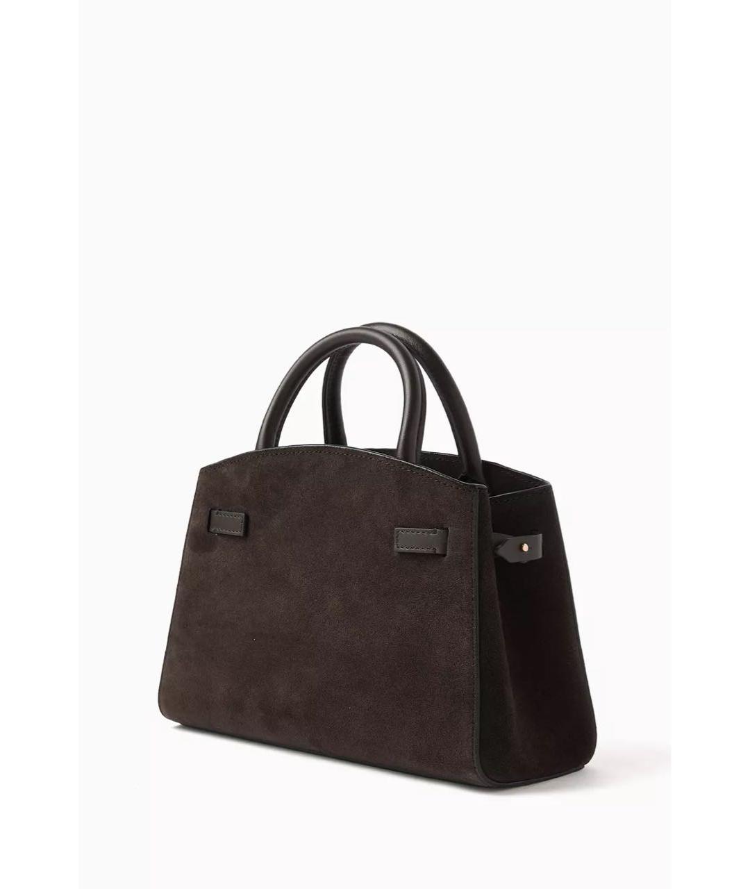 DEMELLIER Коричневая замшевая сумка тоут, фото 6