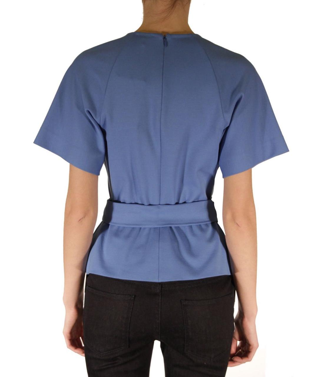 DSQUARED2 Голубая вискозная футболка, фото 8