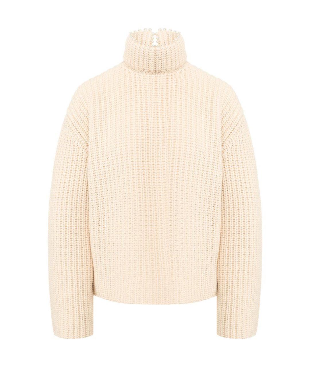 LOEWE Бежевый кашемировый джемпер / свитер, фото 1