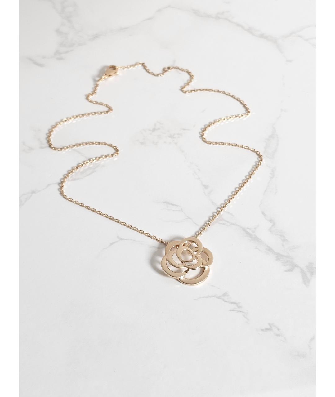 CHANEL Золотая подвеска из желтого золота, фото 4