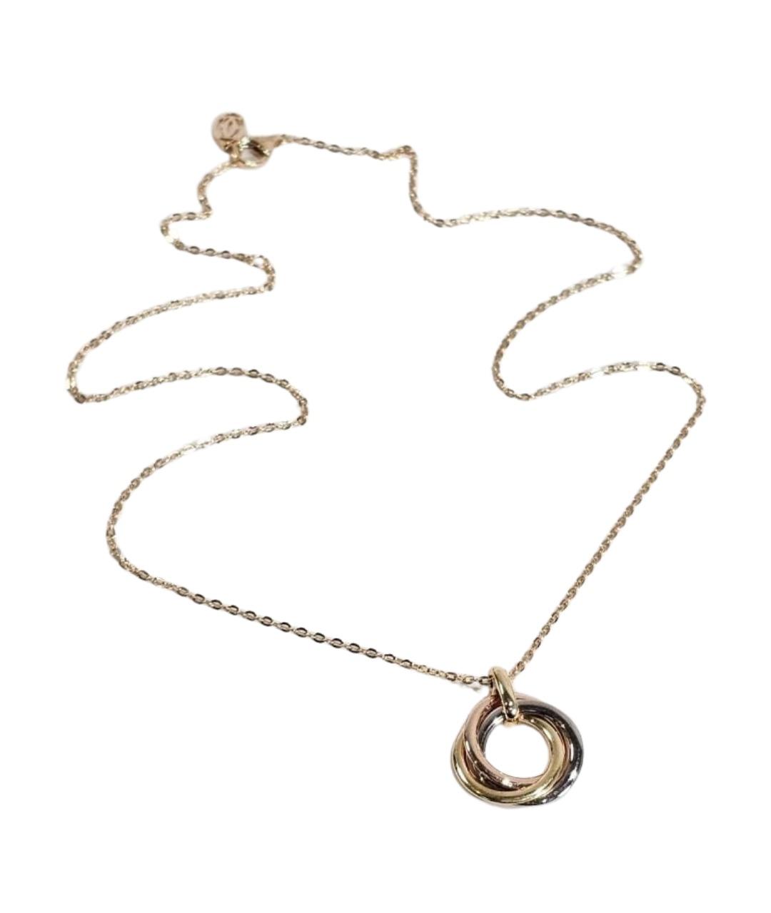 CARTIER Золотое колье из желтого золота, фото 1