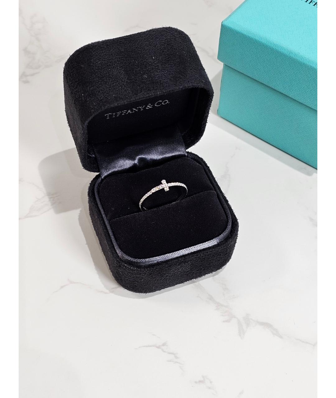 TIFFANY&CO Серебряное кольцо из белого золота, фото 2