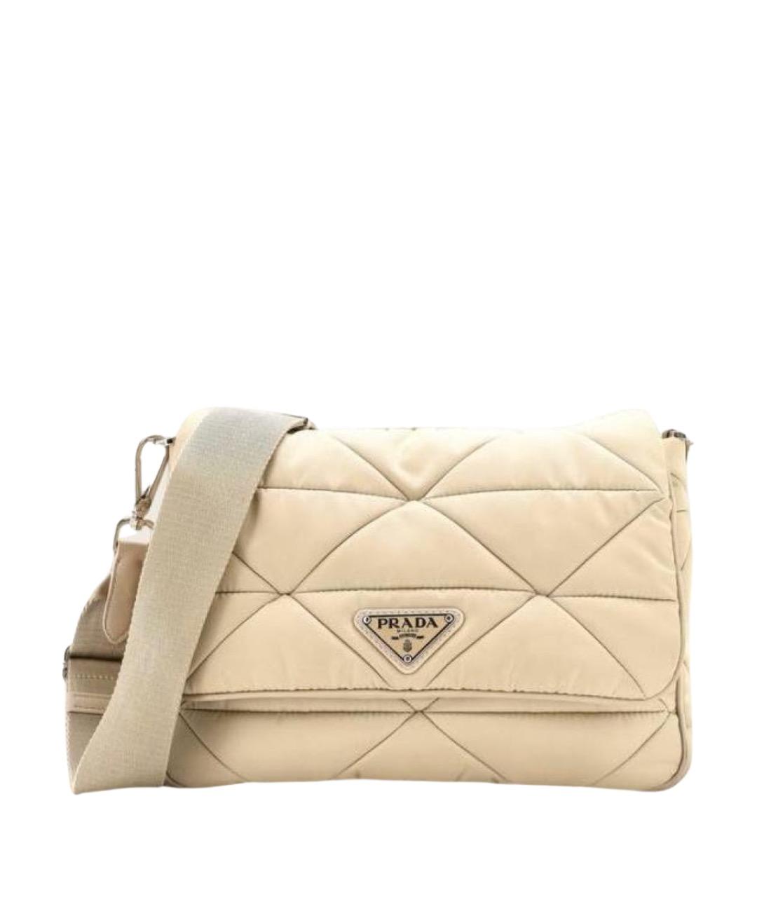 PRADA Бежевая сумка через плечо, фото 1