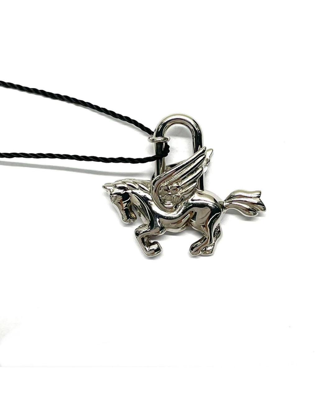 HERMES Серебрянный брелок, фото 5